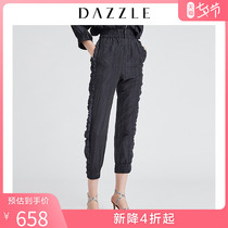 Dazzle new vertical stripe sportswear casual pants for women 2g2q4172t