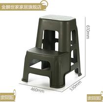Car beauty shop car wash special plastic two-step High low stool construction step steps two-step indoor ladder