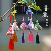 Incense sachet diy material bag Dragon Boat wormwood incense bag Handmade portable ancient style fresh lavender mosquito repellent and blast incense bag