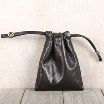 Deep Hill Nine Original Design Handmade Genuine Leather Leather Bag Wallet Money Bag Mountain Goat Leather Card Bag Key Bag Coin Bag