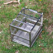 Bathing Bird Cage Stainless Steel Bird Cage Yu Cage Exclusive Octagine Wren Painted Eyebrow Bathing Cage matching chassis