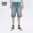 Leexline20 new 903 comfortable blue denim shorts men's jeans trend lmr9035pn89q