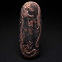 The ink inheritance of the imitation victorious reconstruction of Ming Dynasty Mould 657 grams of fine pine retro Chen ink collection