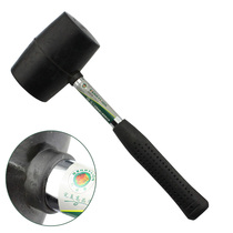 Rubber hammer Rubber hammer Small hammer decoration floor tile installation and construction hammer large and medium-sized nylon beef tendon hammer