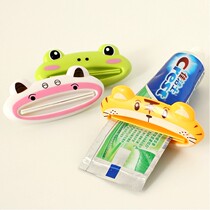  Creative cartoon animal shape toothpaste squeezer Manual facial cleanser squeezer Cute mini single pack