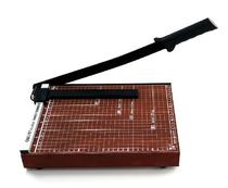 Del 8004 paper cutter A4 wood paper knife paper cutter business card cutting machine photo album cutting machine
