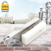 AE lock Rod head Witto lock Rod head PS cabinet accessories lock Rod Rod accessories pulley die-casting lock head spot