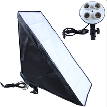 Four lamp heads flexlight box Photographic lamp Four lamp head Ceramic Lamp lamp Live Tonic Photoshoot Canopy Props