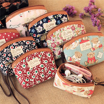 Korean version carry-on handbag small number wallet Mini small handbag Buy food bag Hand grab bag Coin Key Containing