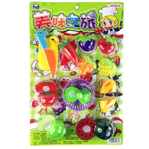 Fruit cut look at A15 house toys educational toys cut fruit children's toys wholesale mixed batch