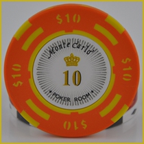 6001 A 14G Clay MONTE CARLO chips Baccarat chips Texas Holdem