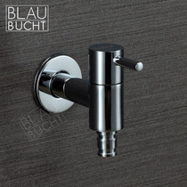 German BLAUBUCHT all copper washing machine faucet 4 points Siemens Bosch Samsung washing machine dedicated 6 points