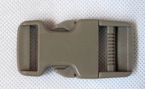 Wolf Brown Inserts Button Outdoor Professional Buckle 2 5CM upscale nylon material