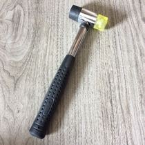 Steel pipe handle mounting hammer steel pipe handle hammer rubber hammer small leather hammer rubber mounting hammer manual rubber hammer