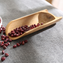 Bamboo Spoon Angan Living Museum Shooting Props Retro Photography Background Props Tea Photo Background Cloth