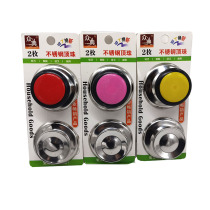 2-pack pot cover top Stainless steel pot cover bottom head Pot cover top bead pot cap top pot button Pot cover head accessories