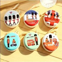 Cartoon Mini Portable Children Wallet Elementary School Children With Zero Wallet Round Zip Headphones Bag Coin Key Containing Bag
