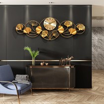 New Chinese light luxury modern style living room dining room decoration clock wall clock creative wall decoration silent clock Wall watch