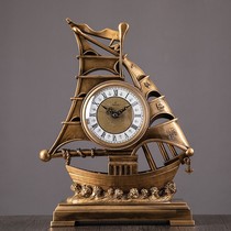 European living room bedroom countertop creative ornaments clock retro clock countertop clock clock home desktop desk desk clock