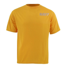 The US military issued a military version of NAVY NAVY PT physical fitness running fitness training T-shirt