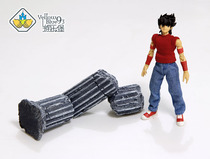 Amusement fort Saint Seiya mythological resin scene Roman broken column Tri-fold column (seven color selection) spot