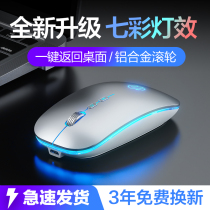 Infike M1L wireless mouse silent rechargeable style luminous Game e-sports office machinery computer