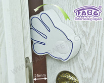 Environmental protection high elasticity creative children baby safety anti-pinch hand door Carmen plug door stopper anti-door seam clamp hand wedge