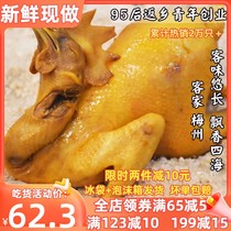 Authentic Guangdong Meizhou Salt Baked Chicken Whole Hakka Salt Bureau Old Chicken Salted Chicken Snack Vacuum Nutrition Cooked Food