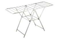 Panpan drying rack floor-to-ceiling foldable stainless steel multi-function double-layer drying rack