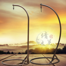 Baby hammock cradle bed Swing bracket Hanging basket Iron frame boom Boxing sand bag hanger Birds nest Hammock accessories
