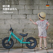 German child balance car without pedalling 3-6-year-old slide bike child baby slip bike 1-3-year-old slip car