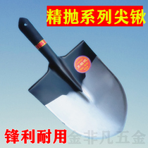 Spider gold scorpion labor-saving shovel tip shovel yam shovel plus shovel steel shovel agricultural trench shovel deep digging manganese steel