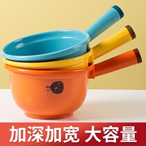 Coated color water spoon household kitchen thickened plastic water scoop water scoop fruit and vegetable cleaning scoop
