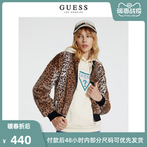 Guess women's solid casual short coat-q93l12r03p0