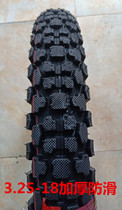 Anti-skid off-road big flower 3 25-18 tire 325-18 tire motorcycle anti-skid rear tire