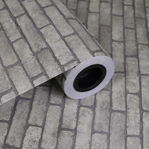 Room exterior wall waterproof sunscreen outdoor bathroom top retro brick pattern hotel restaurant hotel barber clothing store wallpaper