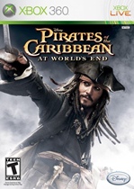 XBOX360 Game Disk Pirates of the Caribbean 3: Until the End of the World (5 starts and 6 SF Express)