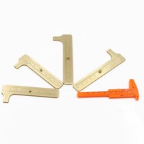 Text play tool caliper Mini brass vernier caliper Small jewelry Jade Buddha beads measurement size