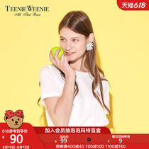 Teenie weenie bear summer women's Casual Short Sleeve Shirt Top ttba72671q