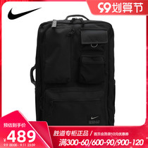 NIKE NIKE Mens Bag 2021 New Sports Bag Student schoolbag Air Cushion Shoulder Backpack CK2656-010