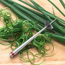 Plum blossom shredded onion knife tool Vietnam restaurant spinach scraping kitchen styling tool creative restaurant decoration