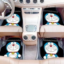 Foot pad car cute car anti-skid Universal easy cleaning cartoon car carpet environmentally friendly foot pad single piece