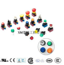 Hequan YW series lighting button switch YW4B-M4E11W YW4B-M4E11R YW4B-M4E11G