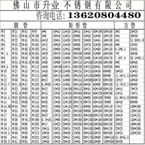 National Label 201304316 decorative tubing glossy stainless steel big pipe square pipe flat pipe thick pipe