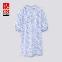 童装/女童 (UT) JOP连衣裙(七分袖) 426041 优衣库UNIQLO