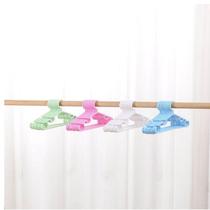 New plastic baby hanger Baby newborn small hanger clothes support telescopic clothes rack