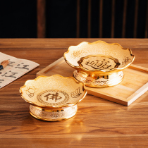 Buddhism supplies Buddhist products ceramics Guanyin Wealth God for fruit plates for Buddha fruit plates