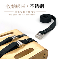 Yongning 316 large stainless steel press buckle strap metal Universal tie tie tie tie rope number of meters tightening clothesline
