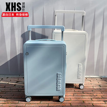 Japanese virtuous Shishi wide drawbar suitcase woman 20 inch new boarding drawbar case light zipped suitcase 24 male