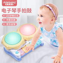 Infant childrens toys hand clap drum beat 6-12 months or more 8 puzzle music early education 0 a 1 year old rechargeable 3